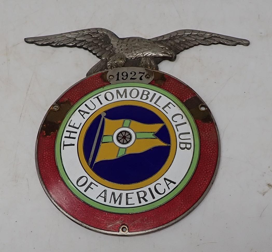 1927 Automobile Club of America Badge (1 of 2)