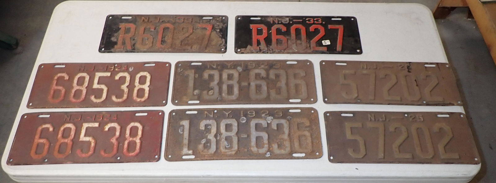 Antique NJ License Plates (1 of 3)