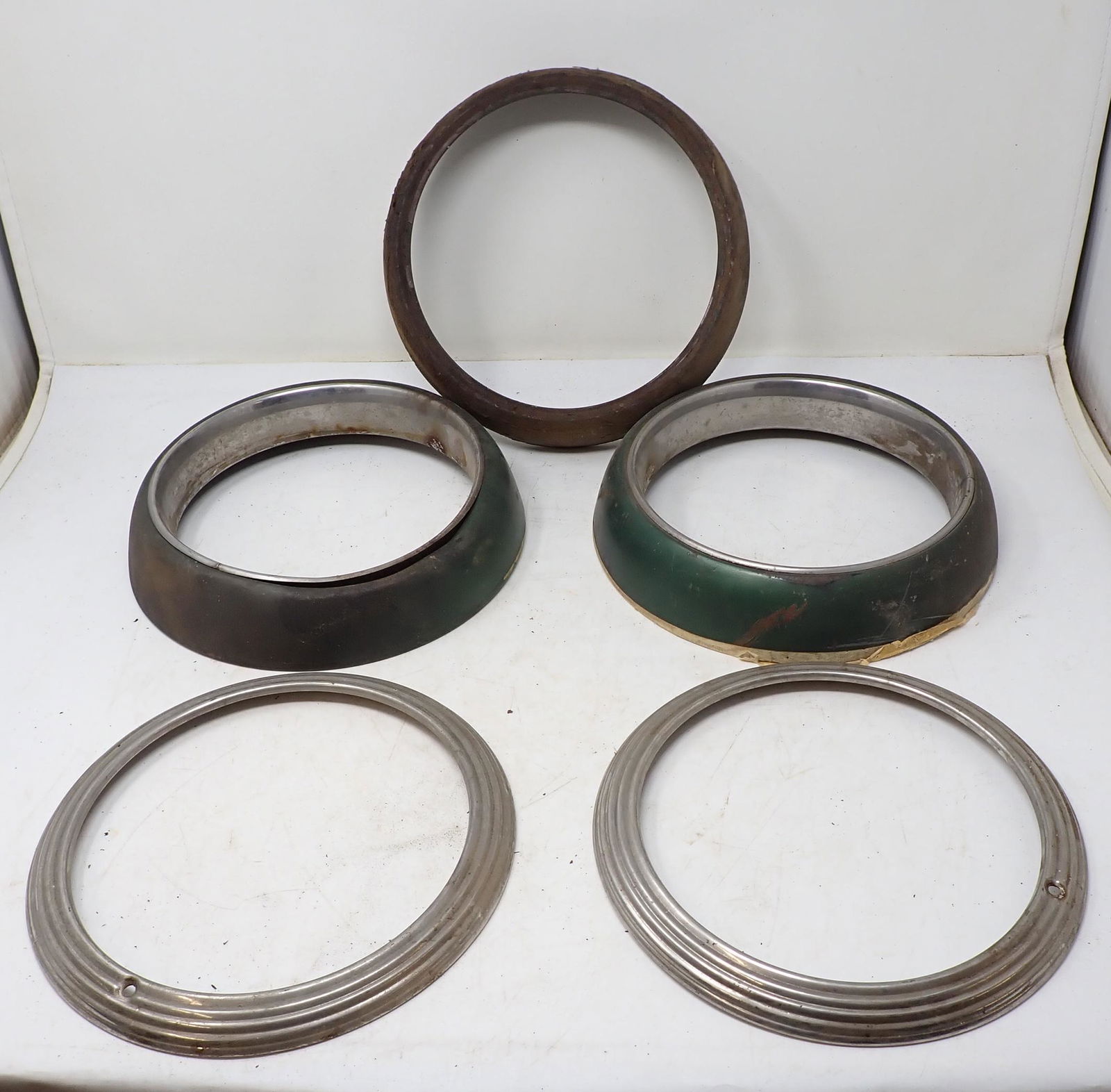 Antique Car Headlight Lens Covers (1 of 2)