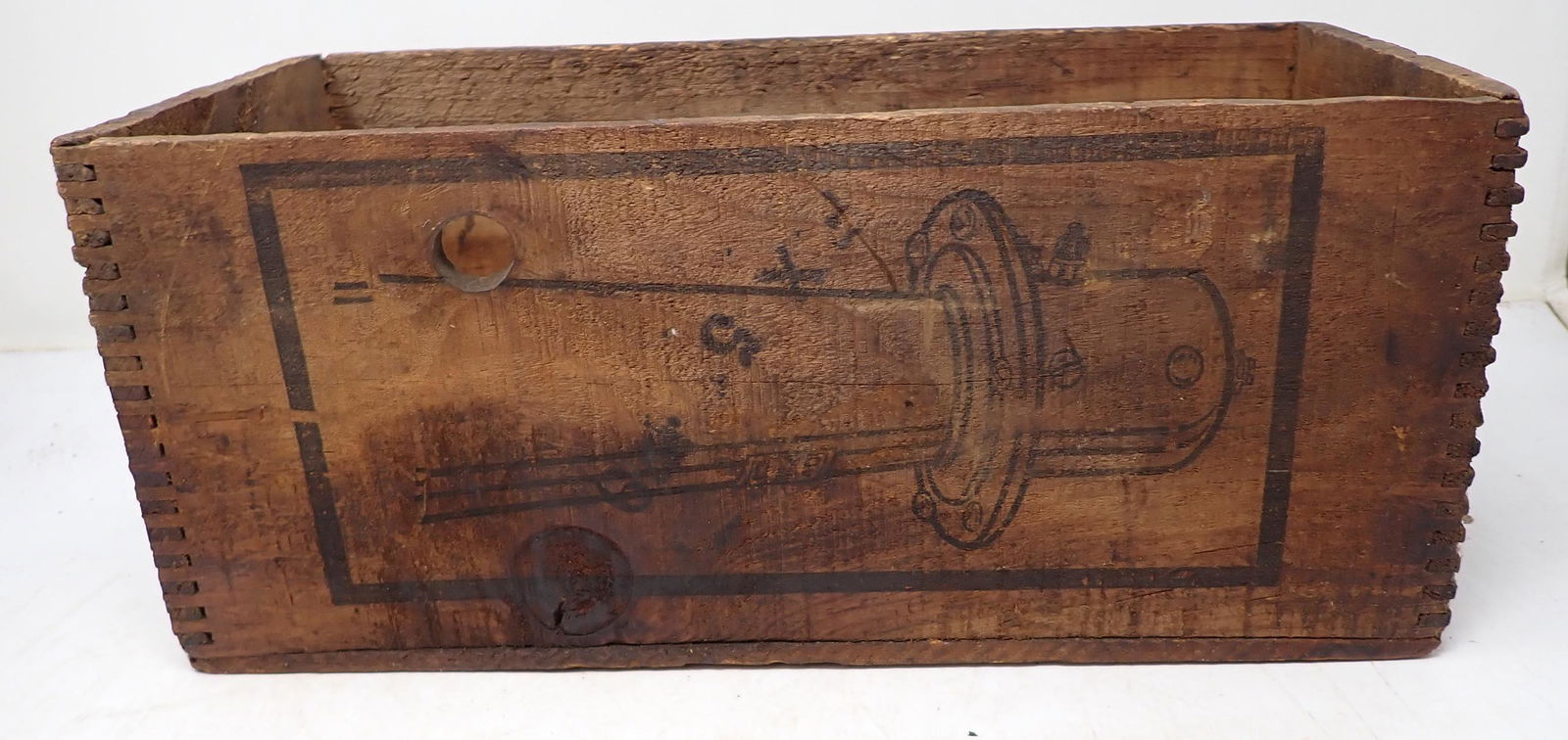 Klaxon Car Horn Wooden Crate (1 of 4)