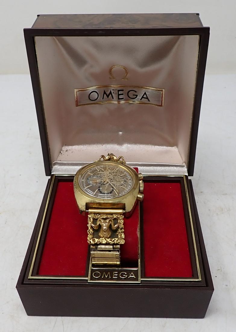 Vintage Omega Seamaster Watch w/ Rams Head (1 of 7)