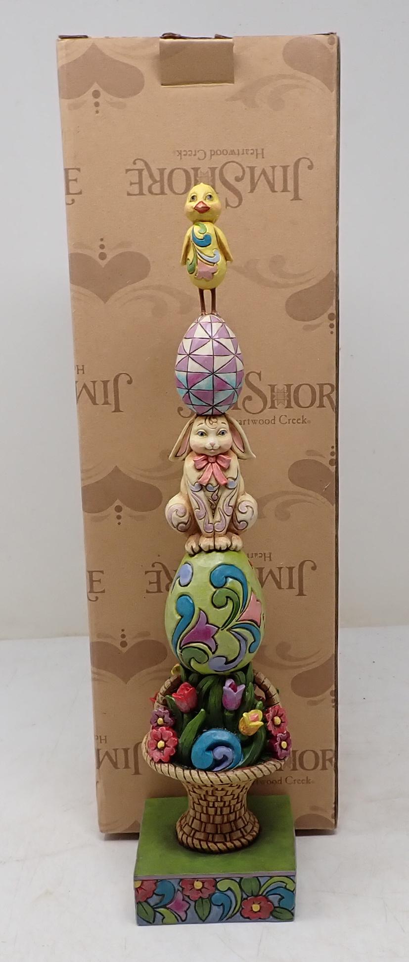 Jim Shore Stacked Easter Bunny (1 of 2)