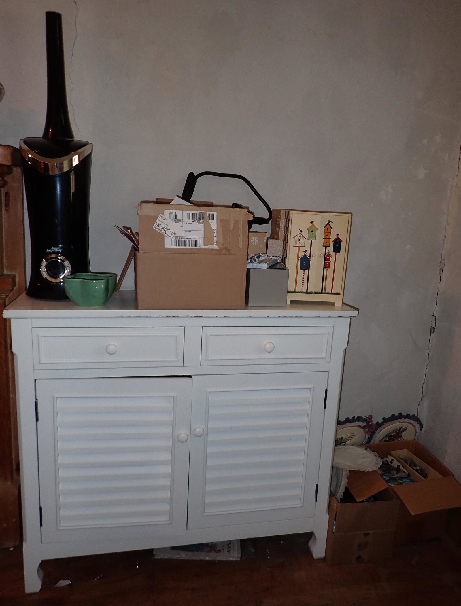 Cabinet & Contents: Cabinet is approx 12" x 40" x 36" tall. Buyer must pick up by 9:30am and MUST TAKE ALL.