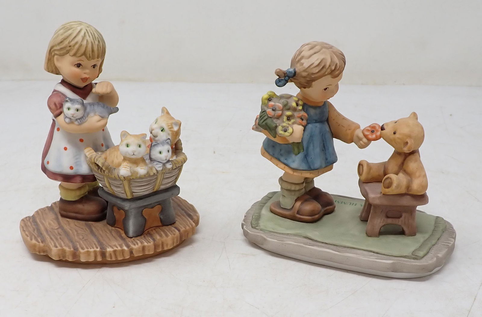 Berta Hummel Goebels: Approx 4 3/4" tall (tallest)