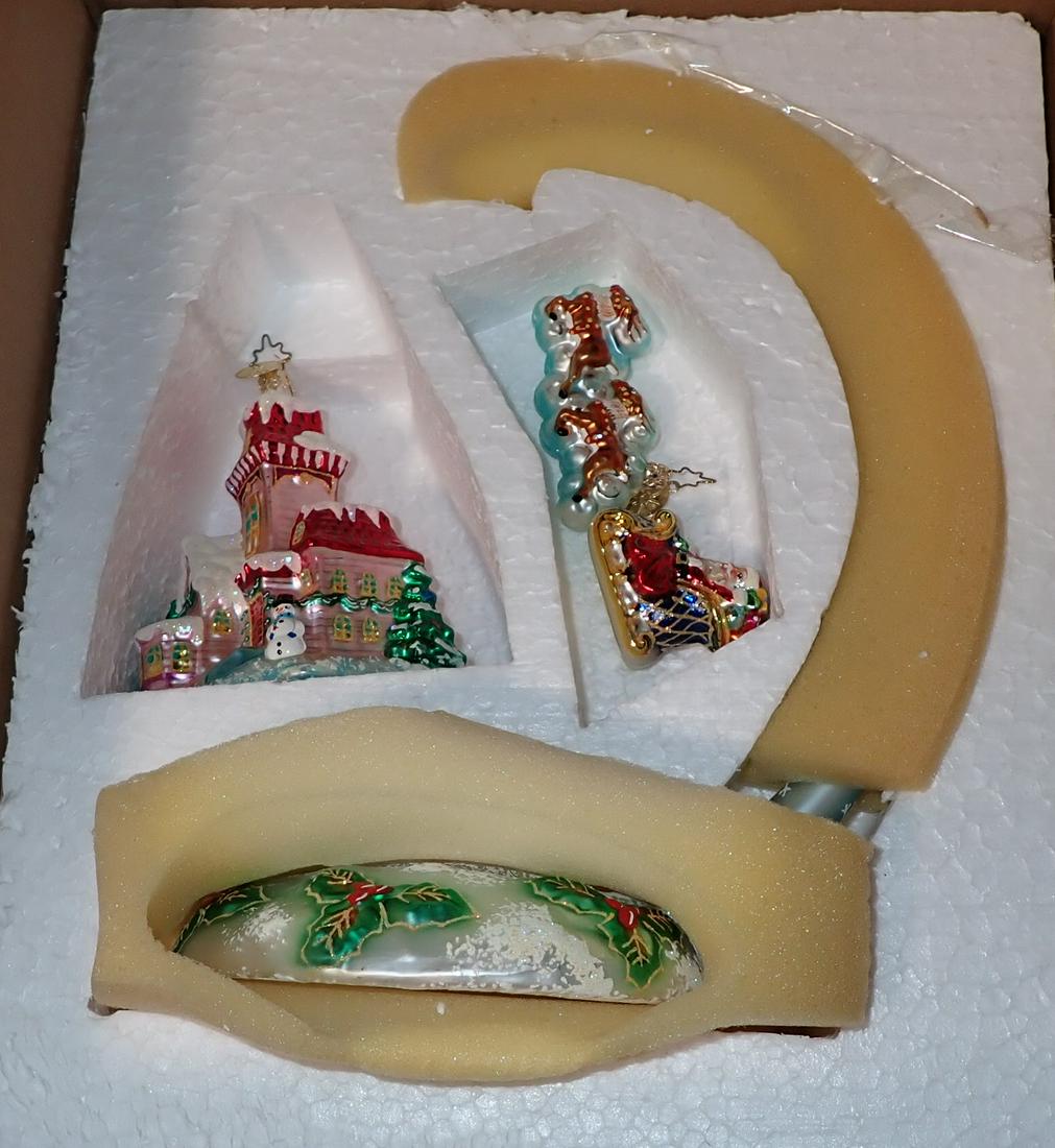 Christopher Radko Christmas Ornaments: Getting all pictured