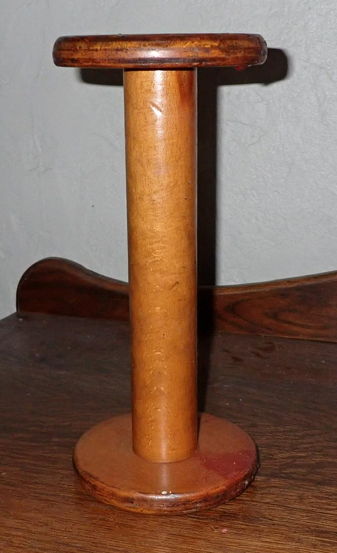 Wooden Yarn Spool (1 of 2)
