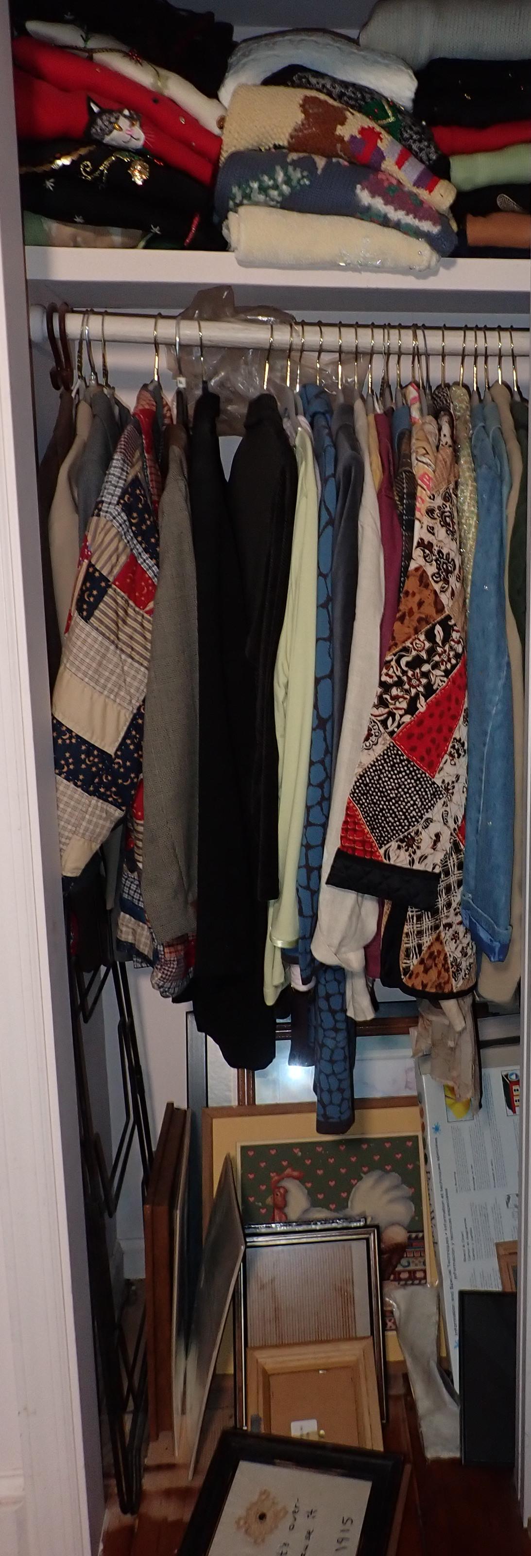 Clothing Closet Contents (1 of 9)