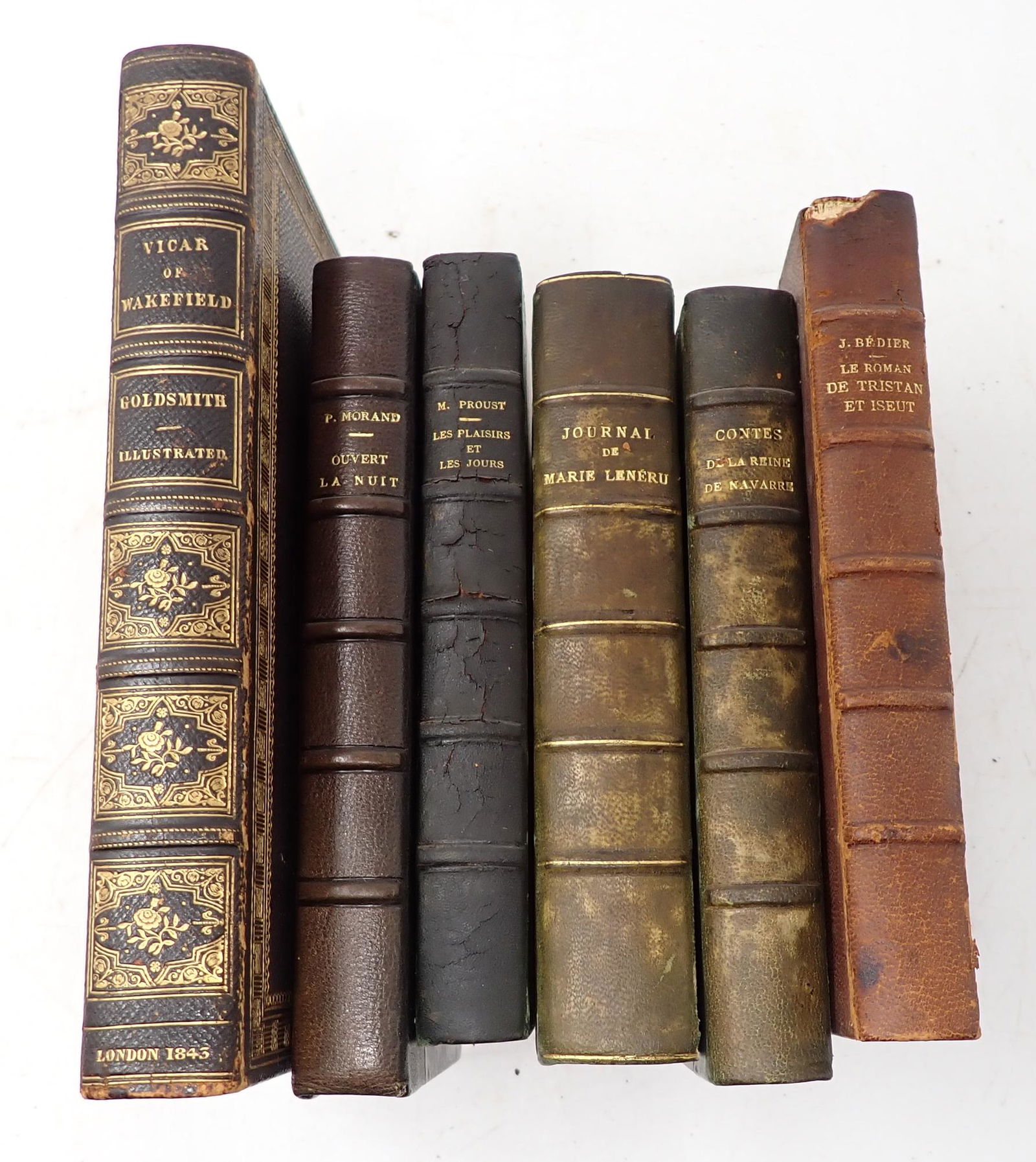 Misc Leather Bound Books (1 of 12)