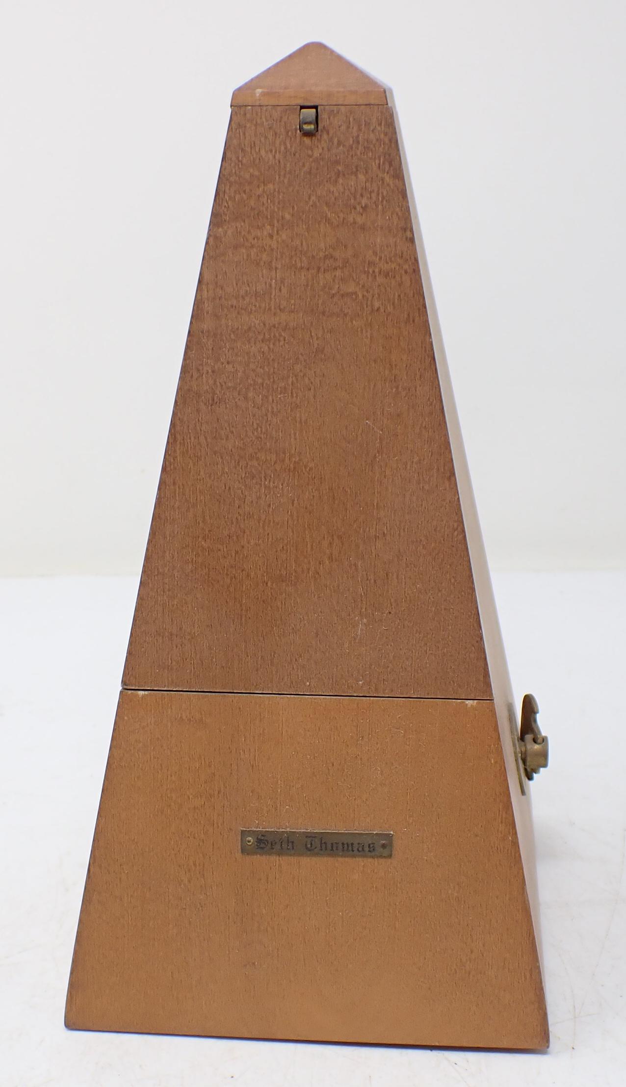 Seth Thomas Metronome: Approx 9" tall