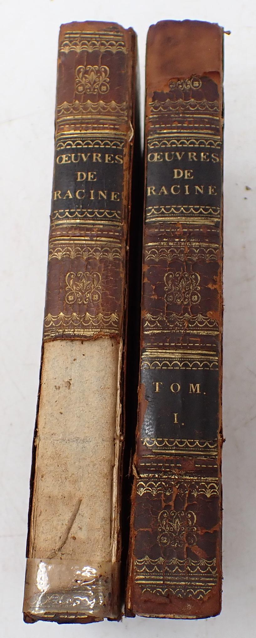 1811 Jean Racine Vol 1 & 2 Nouvelle Edition (1 of 4)