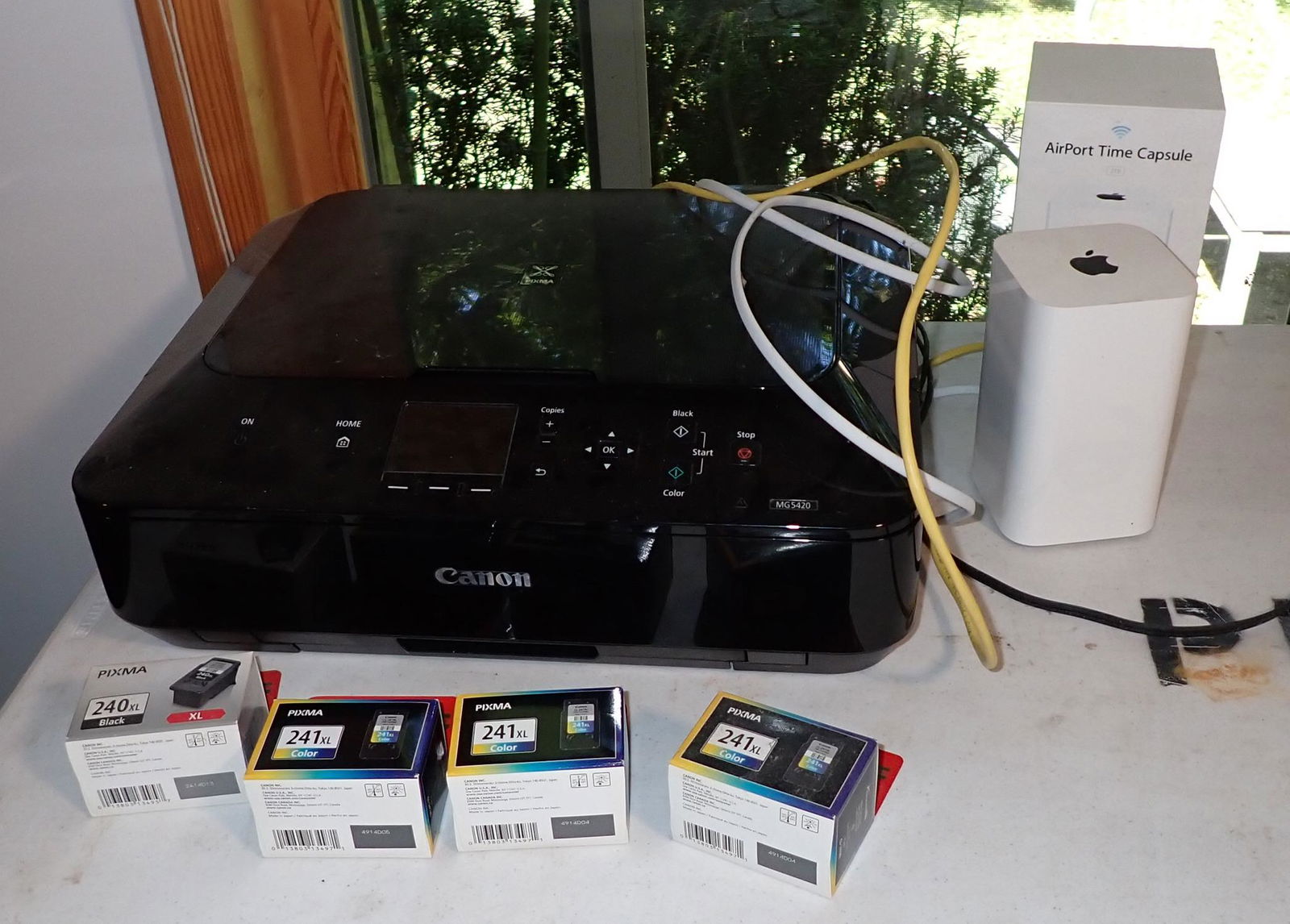 Canon MG5420 Printer Apple Airport Time Capsule (1 of 5)
