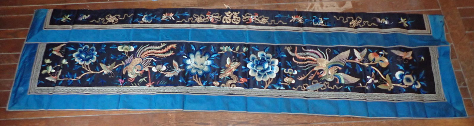 Japanese / Chinese Silk Tapestry (1 of 4)