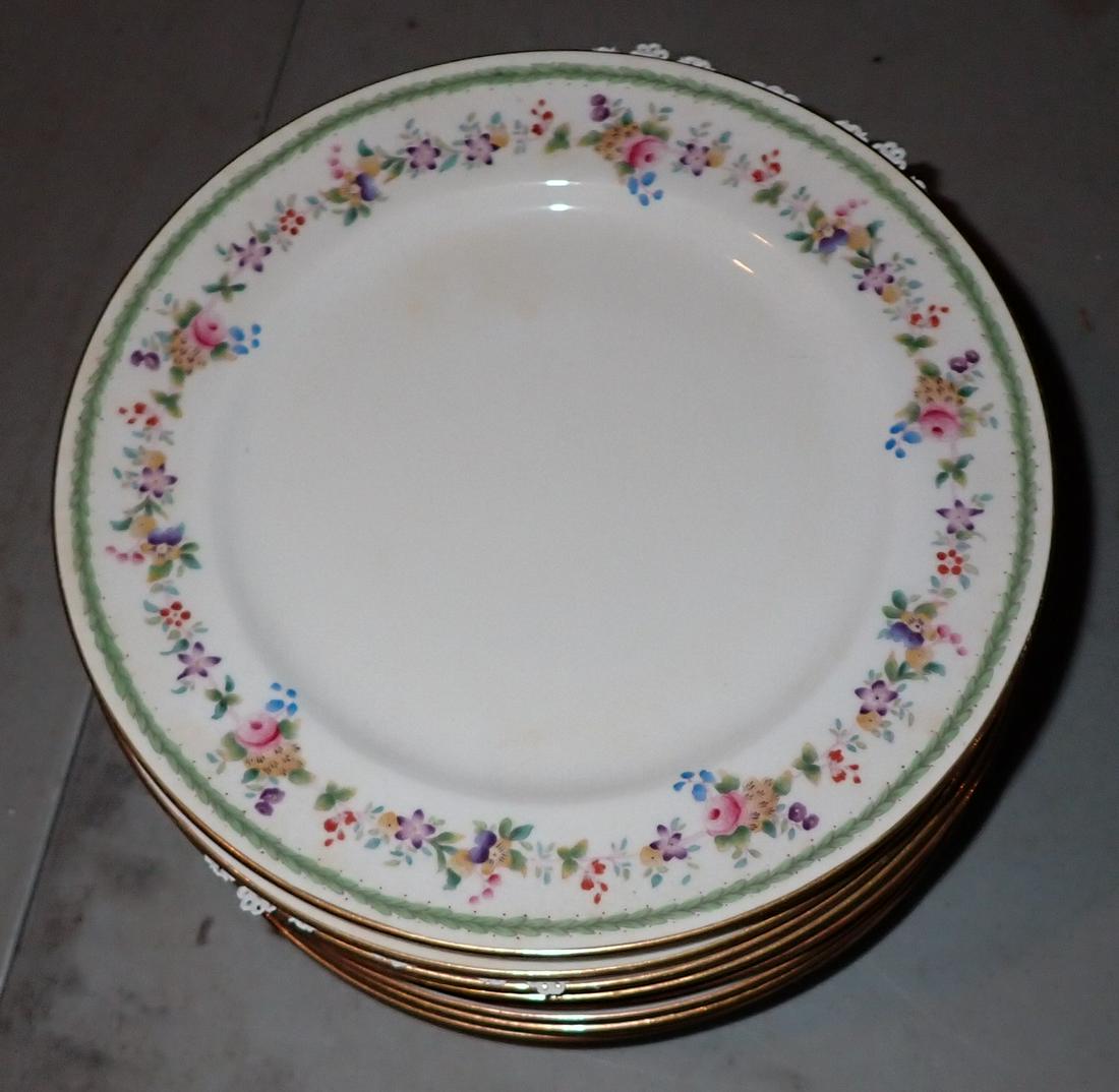 12 Minton Bailey Banks & Biddle Plates: Approx 8 7/8" in diameter