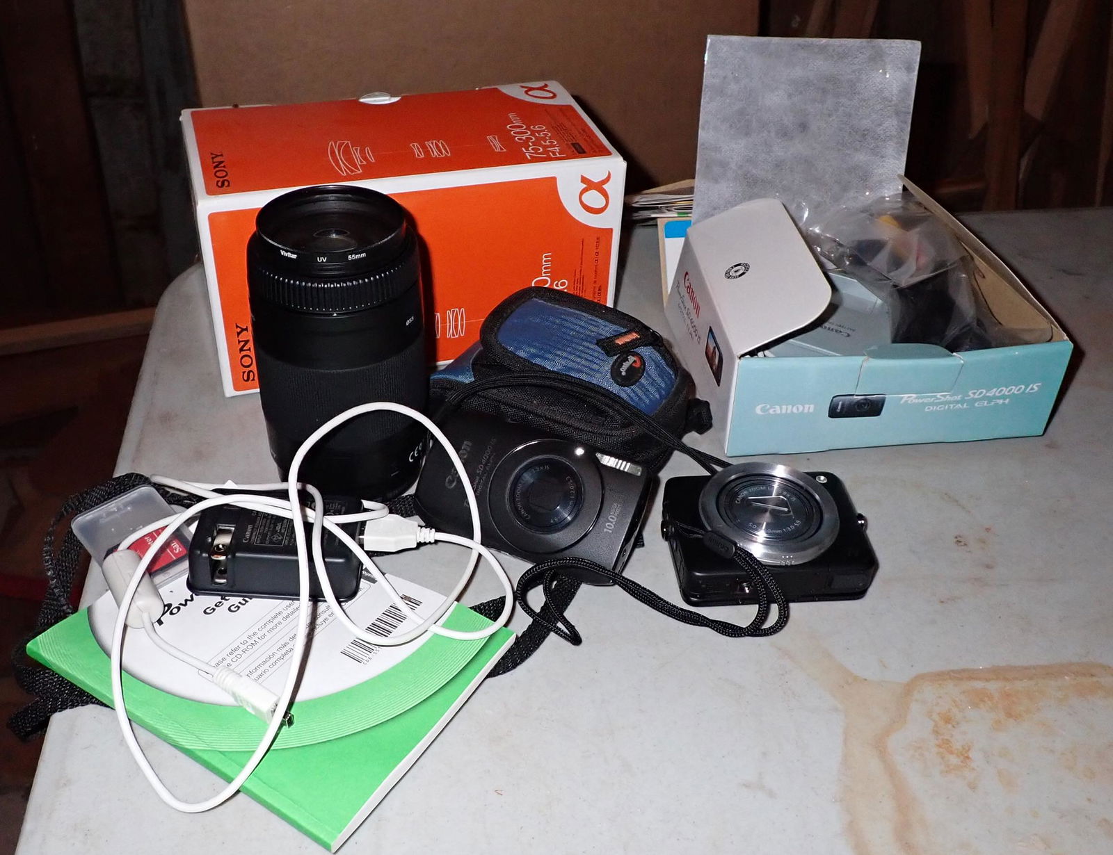 Sony Camera Lens Cannon Digital Cameras (1 of 3)