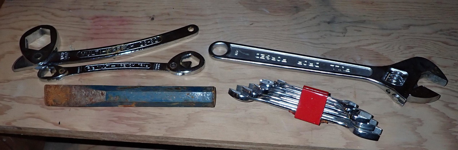 Wrenches and Chisel: Getting all pictured