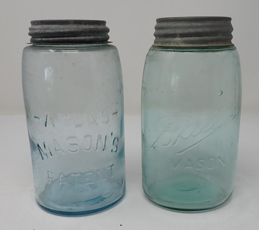 Atlas Ball Masons Quart Fruit Jars (1 of 1)