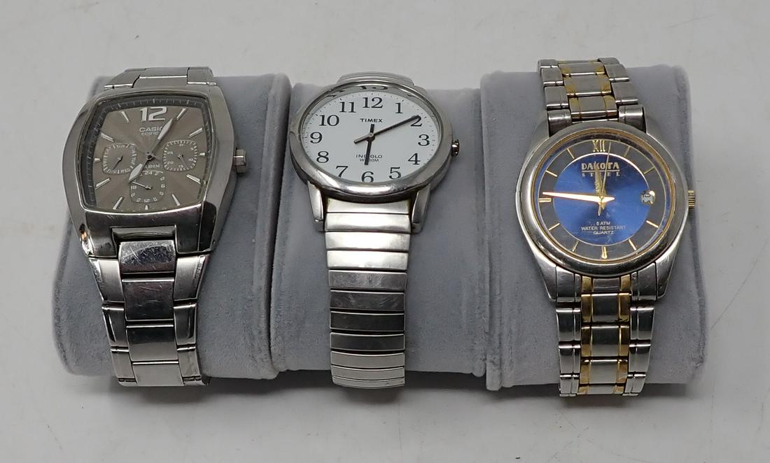 Casio Timex & Dakota Watches: Getting all 3