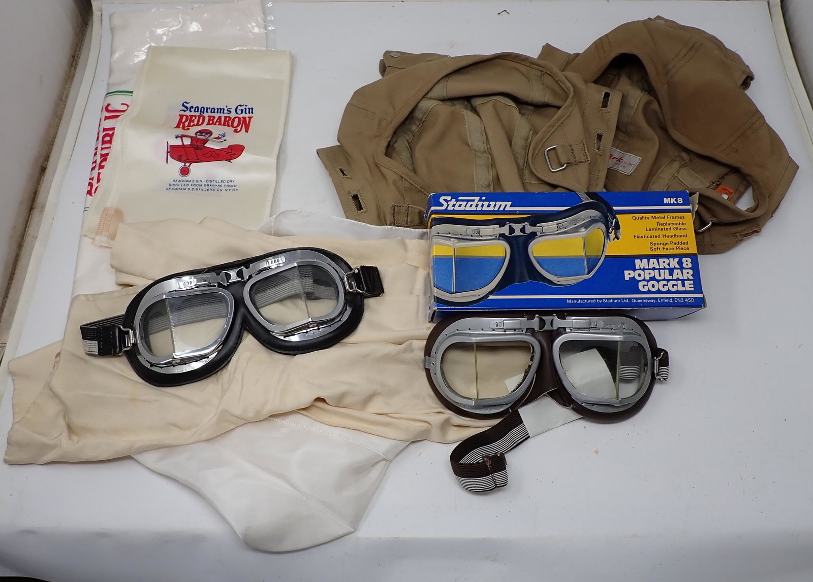 Stadium Aviation Goggles David Clark Hats: Getting all pictured