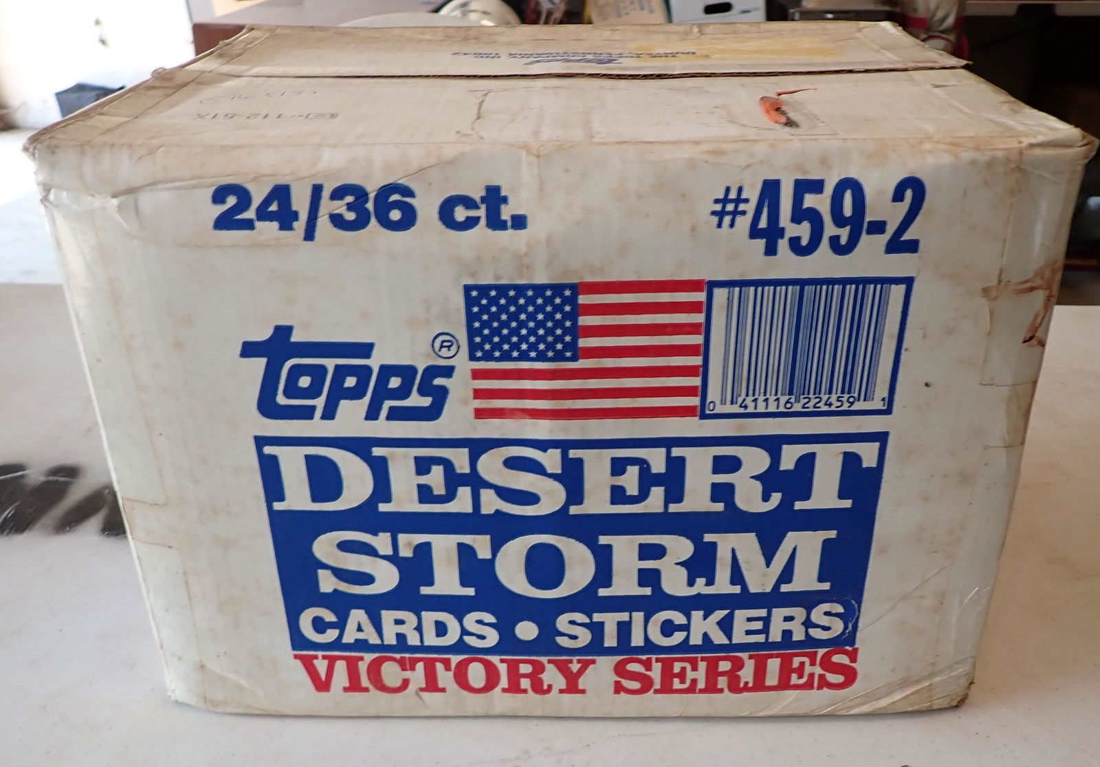 One Case of Topps Desert Storm Cards (1 of 2)