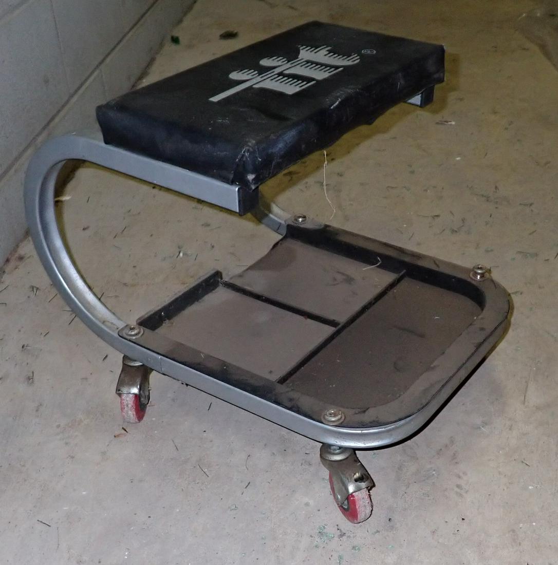 Rolling Shop Stool (1 of 2)