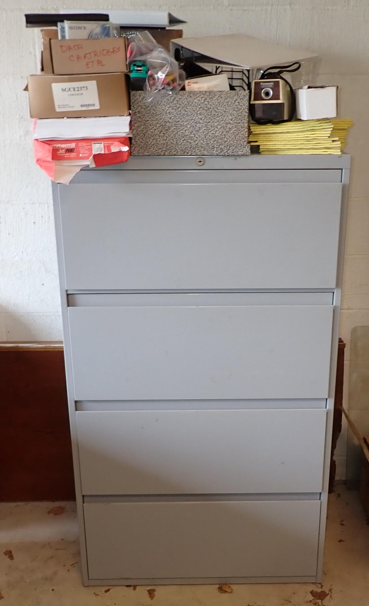 File Cabinet and Contents (1 of 5)