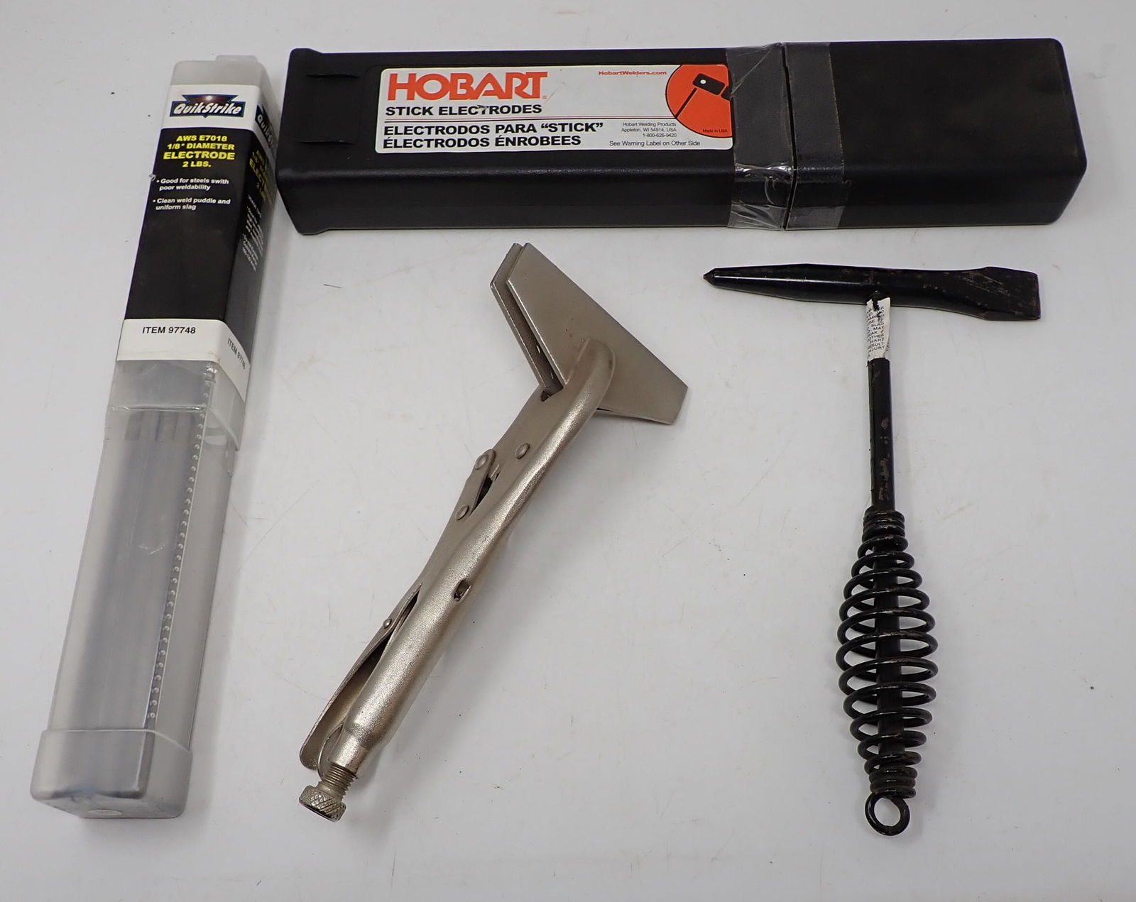 Welders Clamp Hammer Stick Electrodes (1 of 5)