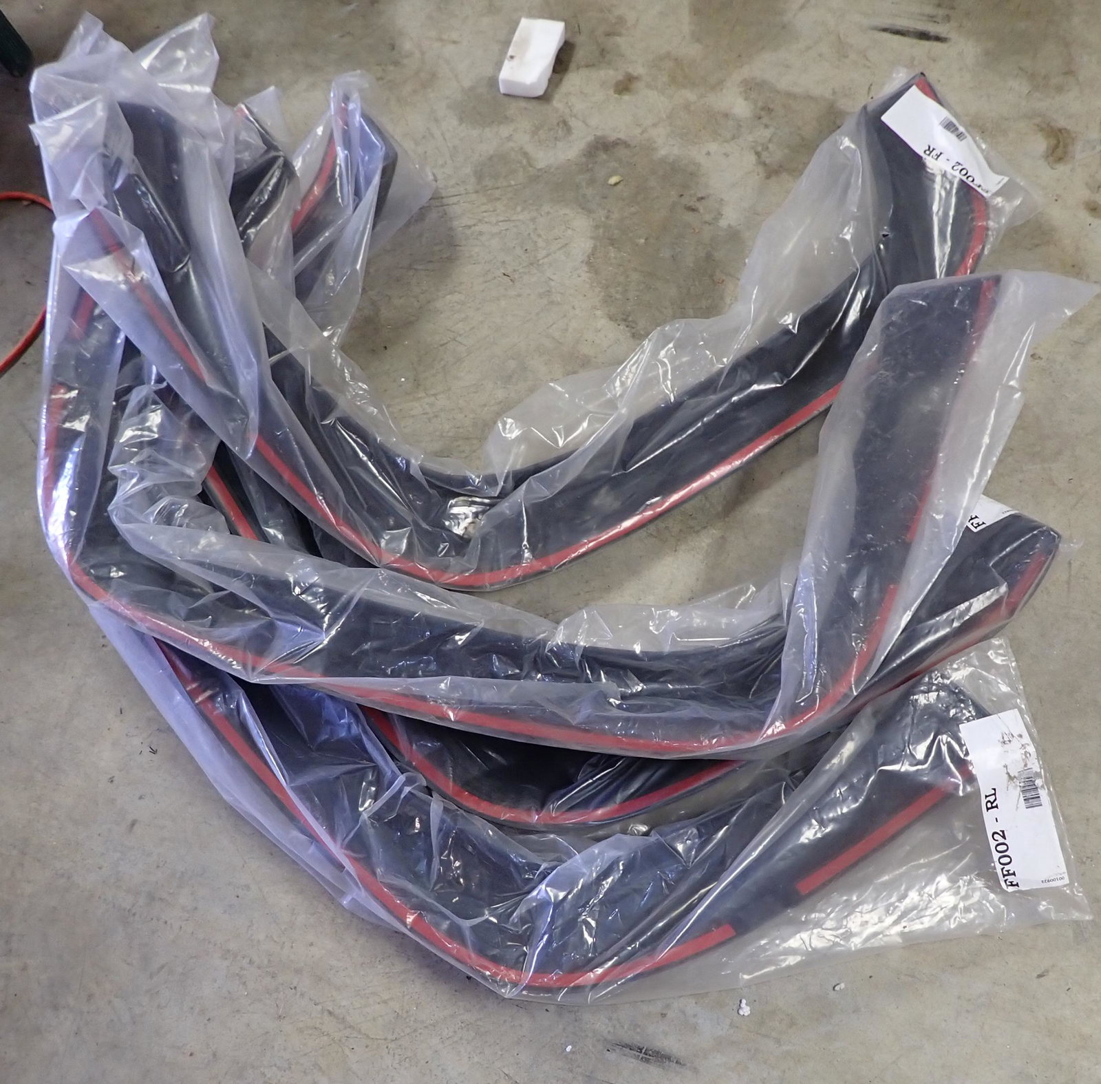 4 New Fender Flares: I was told these were bought for a late 1990's or early 2000 Chevy truck. Not guaranteed
