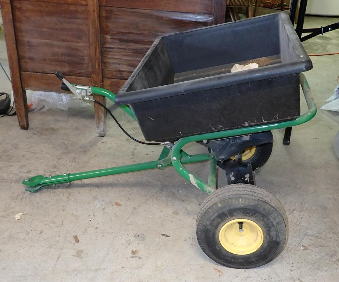 John Deere Pull Behind Fertilizer Spreader (1 of 3)