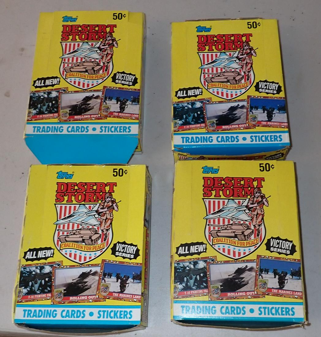 Topps Desert Storm Trading Cards (1 of 2)