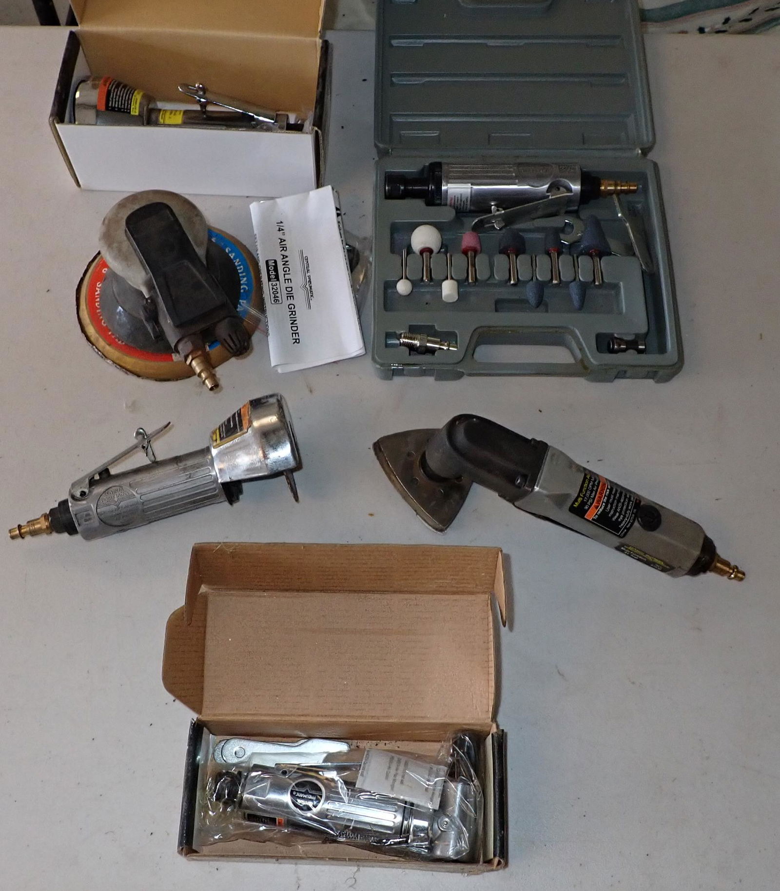 Central Pneumatic Air Cutter Angle Grinder Misc Tools (1 of 7)