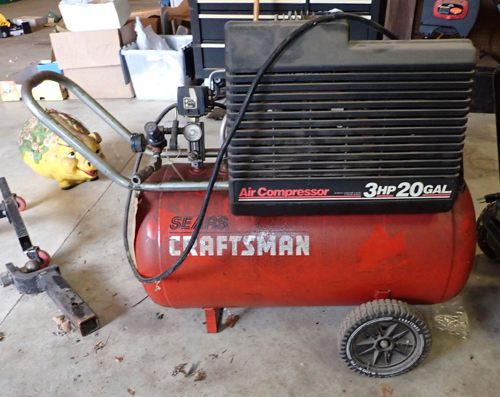 Craftsman 3hp 20 gallon air compressor deals