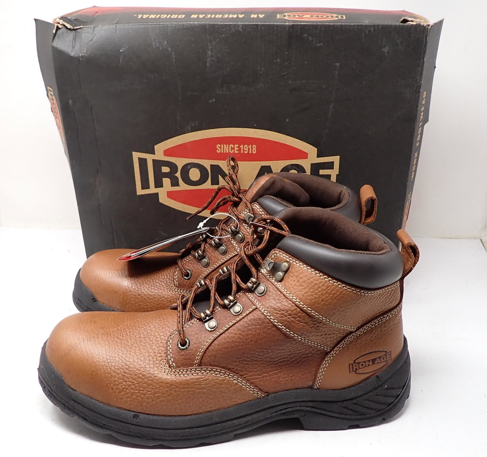 Iron Age Mens Work Boots: Size 11 1/2