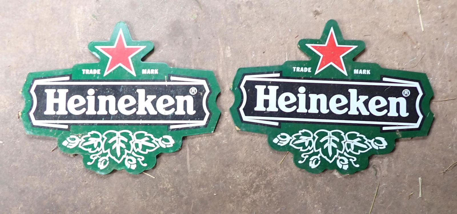 2 Heineken Beer Signs (1 of 3)