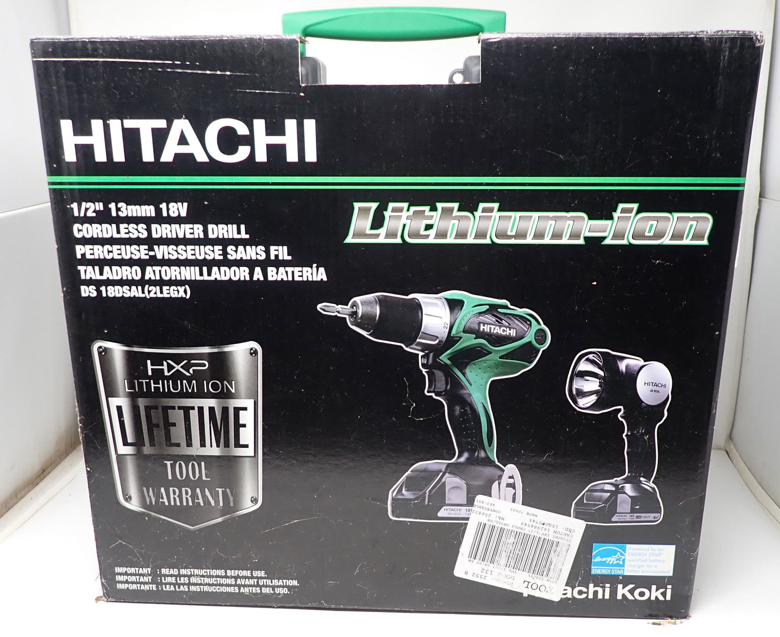 Hitachi 18V Lithium Cordless Drill (1 of 2)