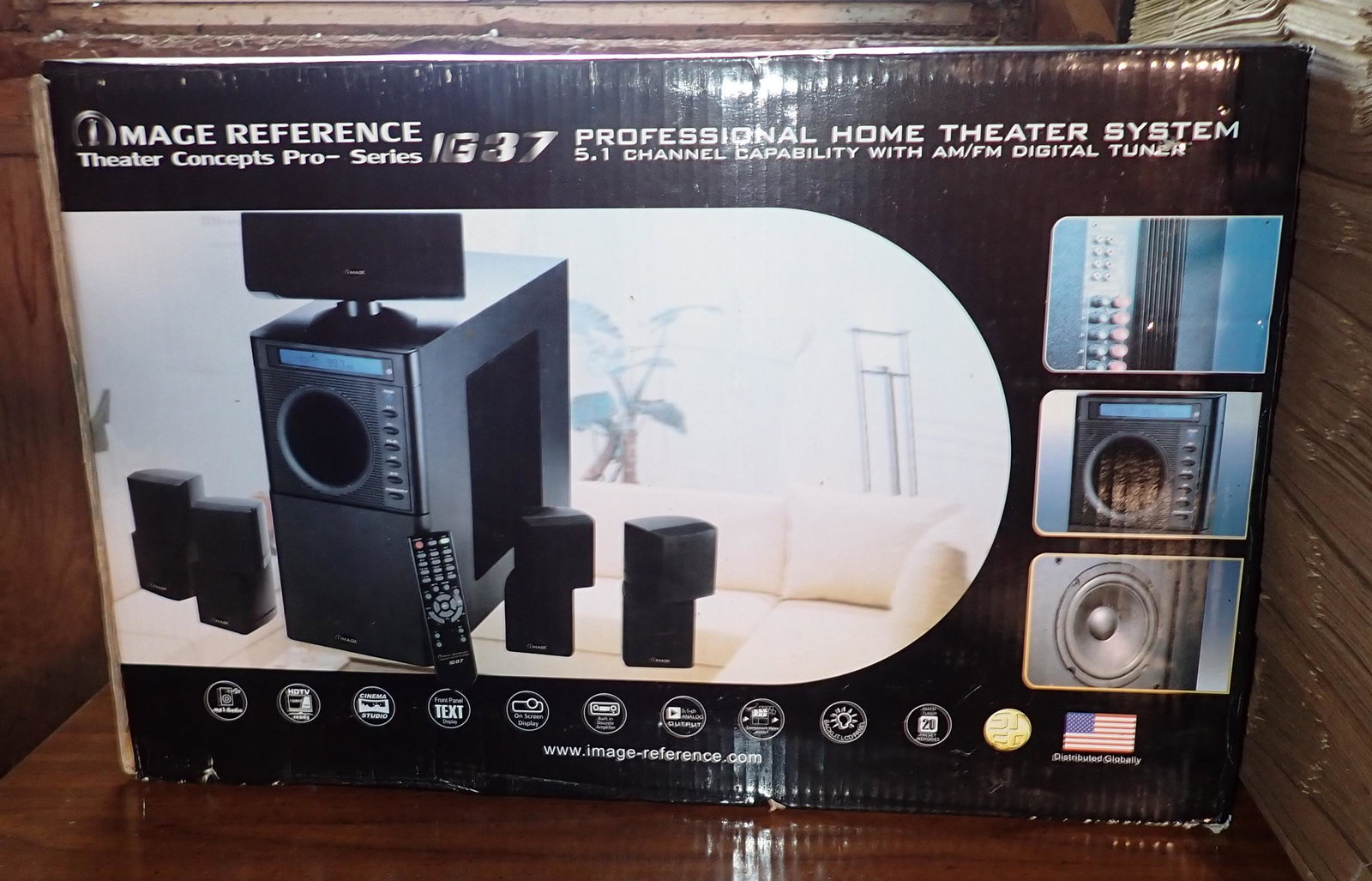 Image Reference Home Theater System: Professional home theater system