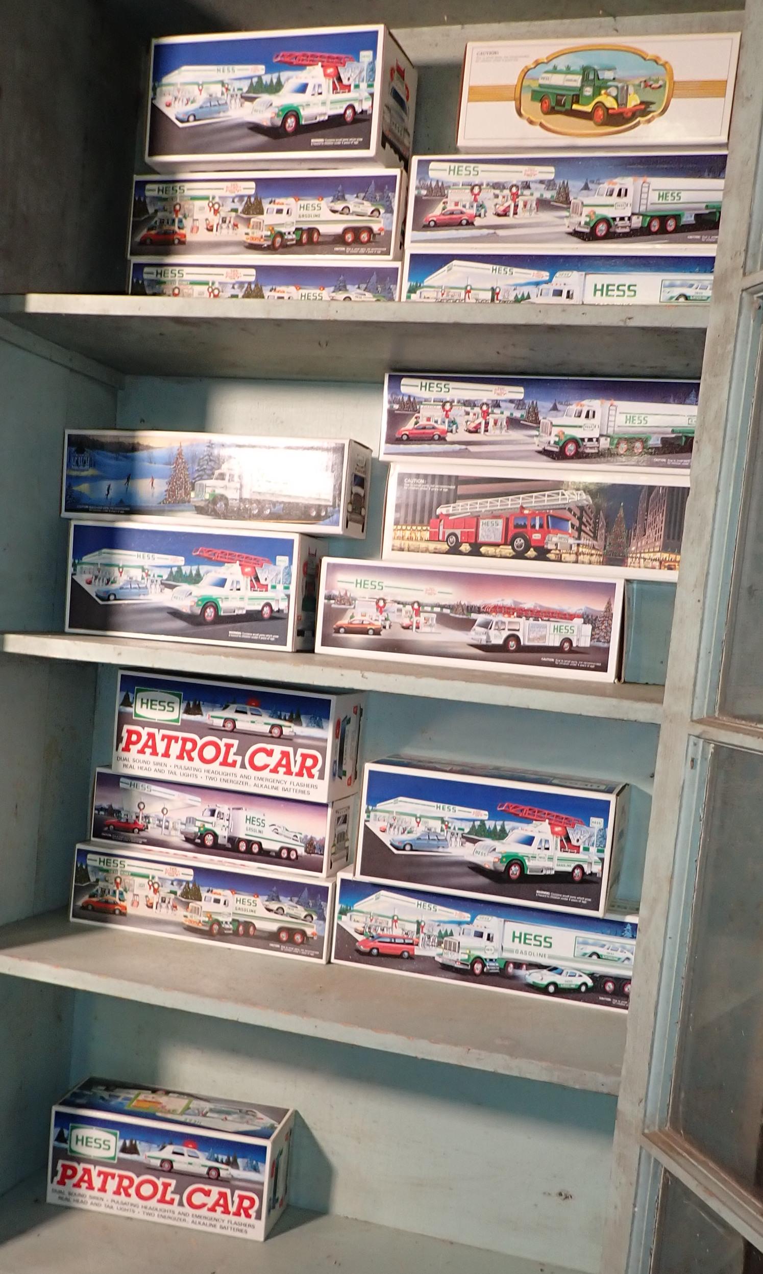 17 Hess Trucks in Original Boxes (1 of 5)