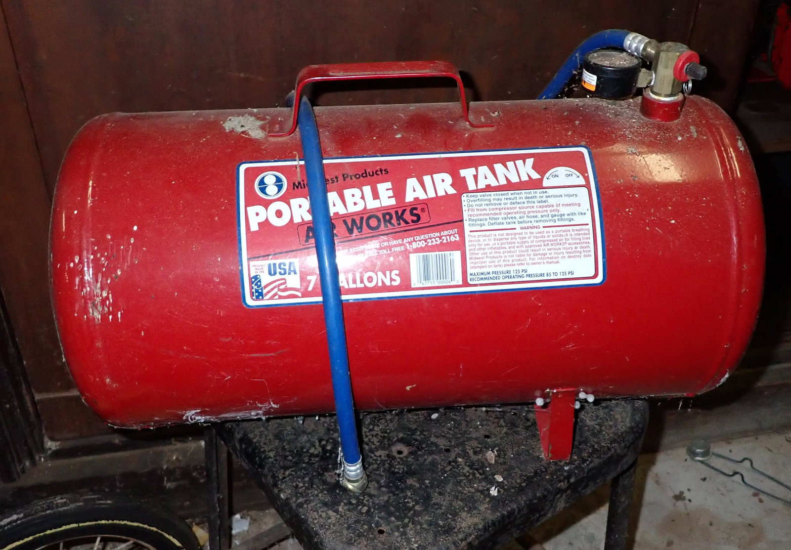 7 Gallon Portable Air Tank (1 of 1)