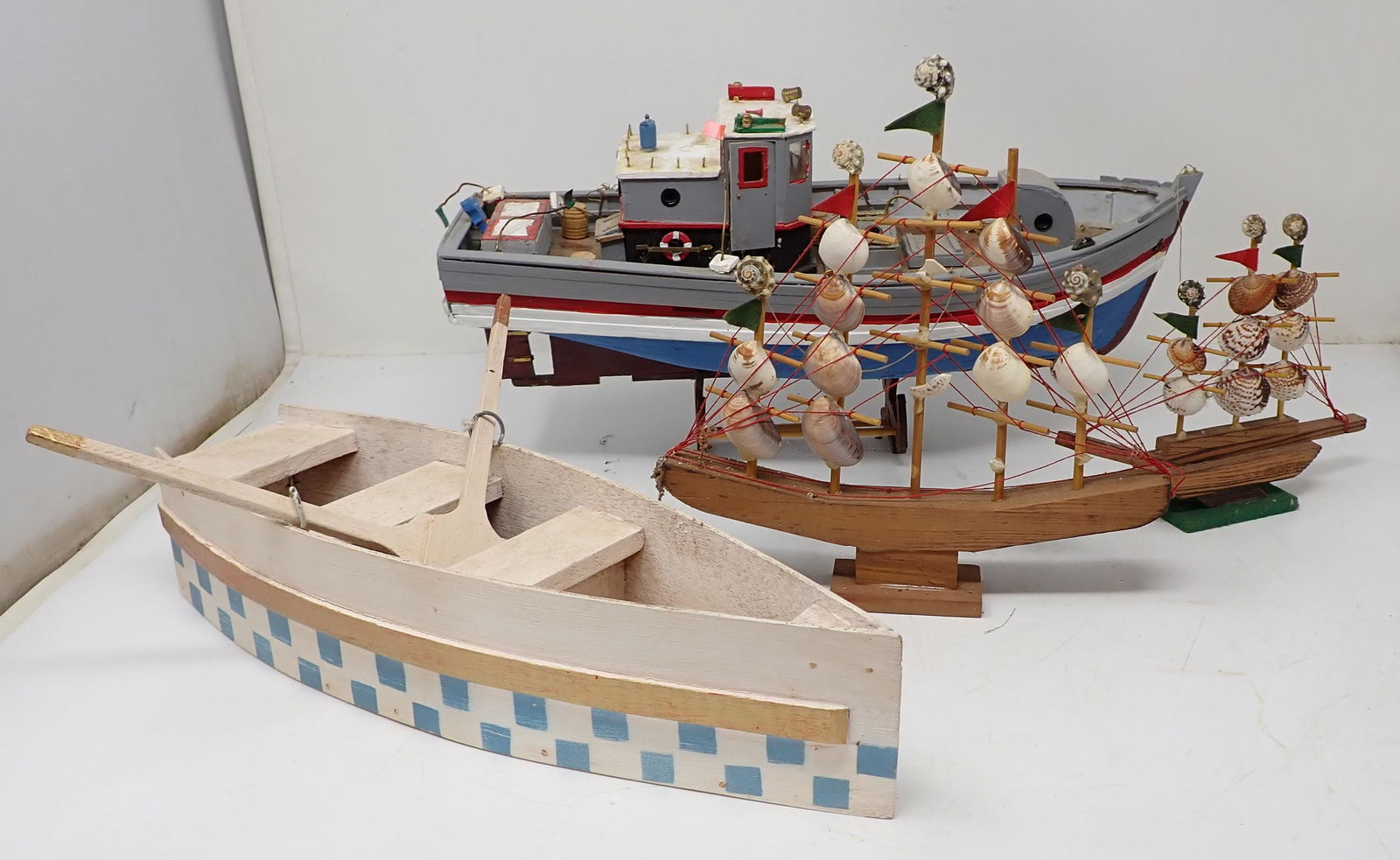 Wooden Ship Boat Models (1 of 8)