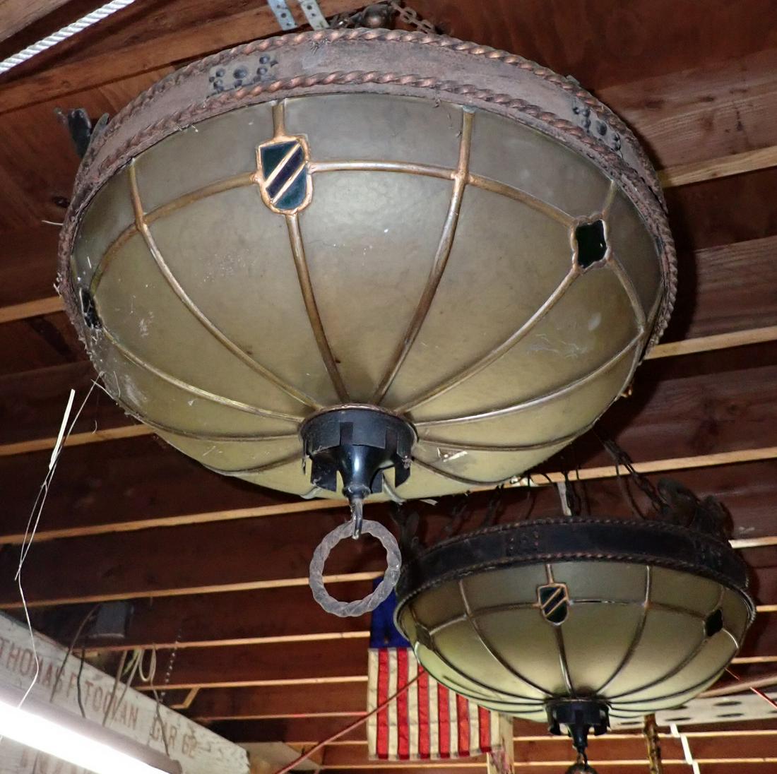 2 Arts & Crafts Style Light Fixtures (1 of 7)