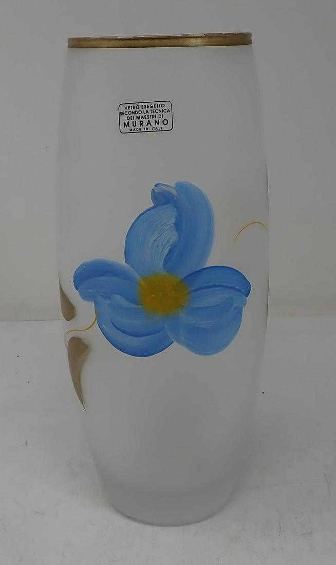 Hand Painted Murano Vase (1 of 3)