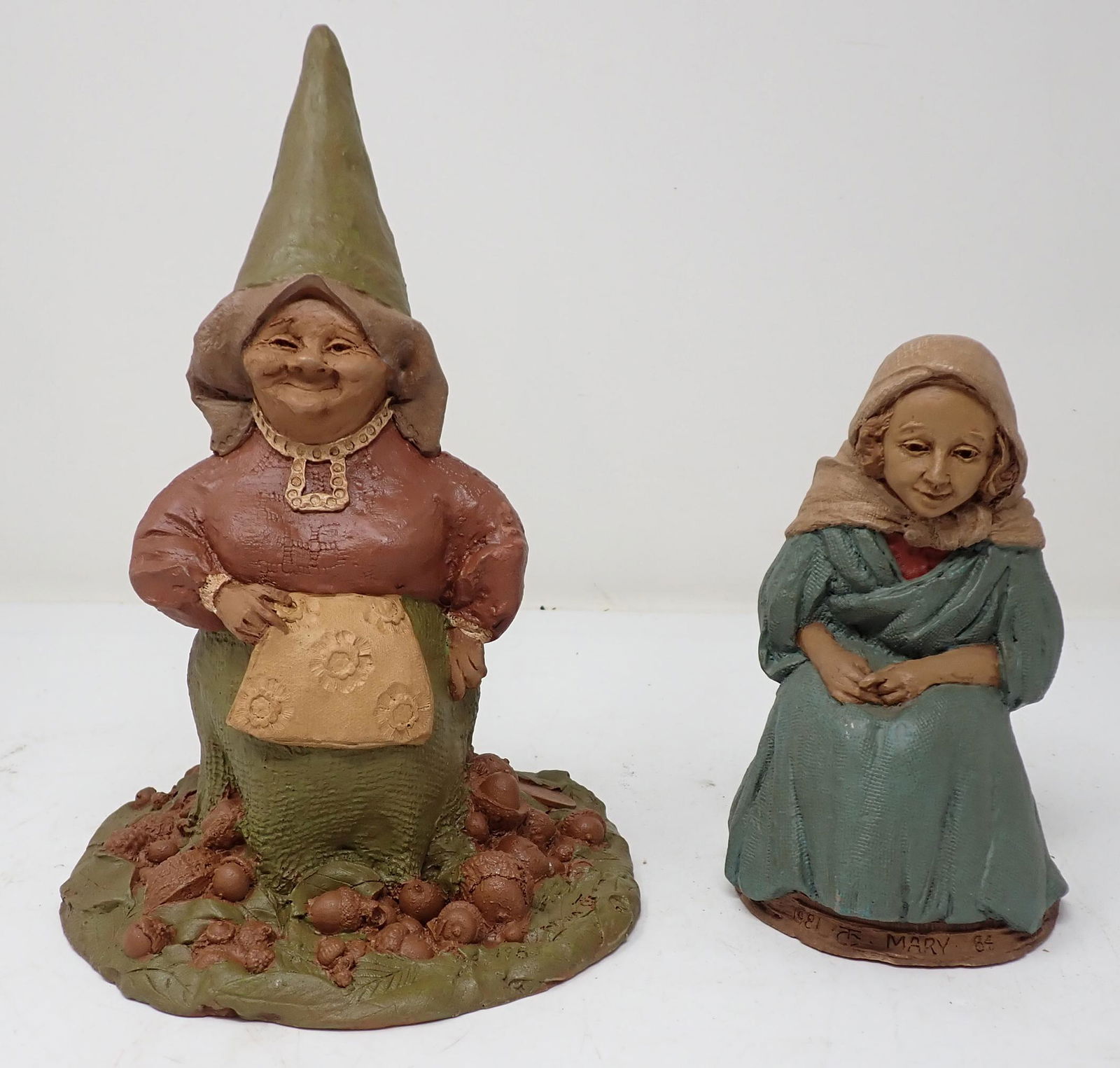 Tom Clark Mom & Signed Mary Gnomes (1 of 4)