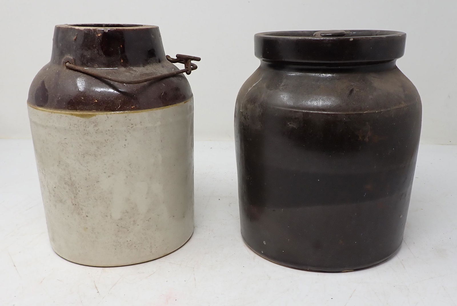 2 Stoneware Preserve Jars (1 of 2)
