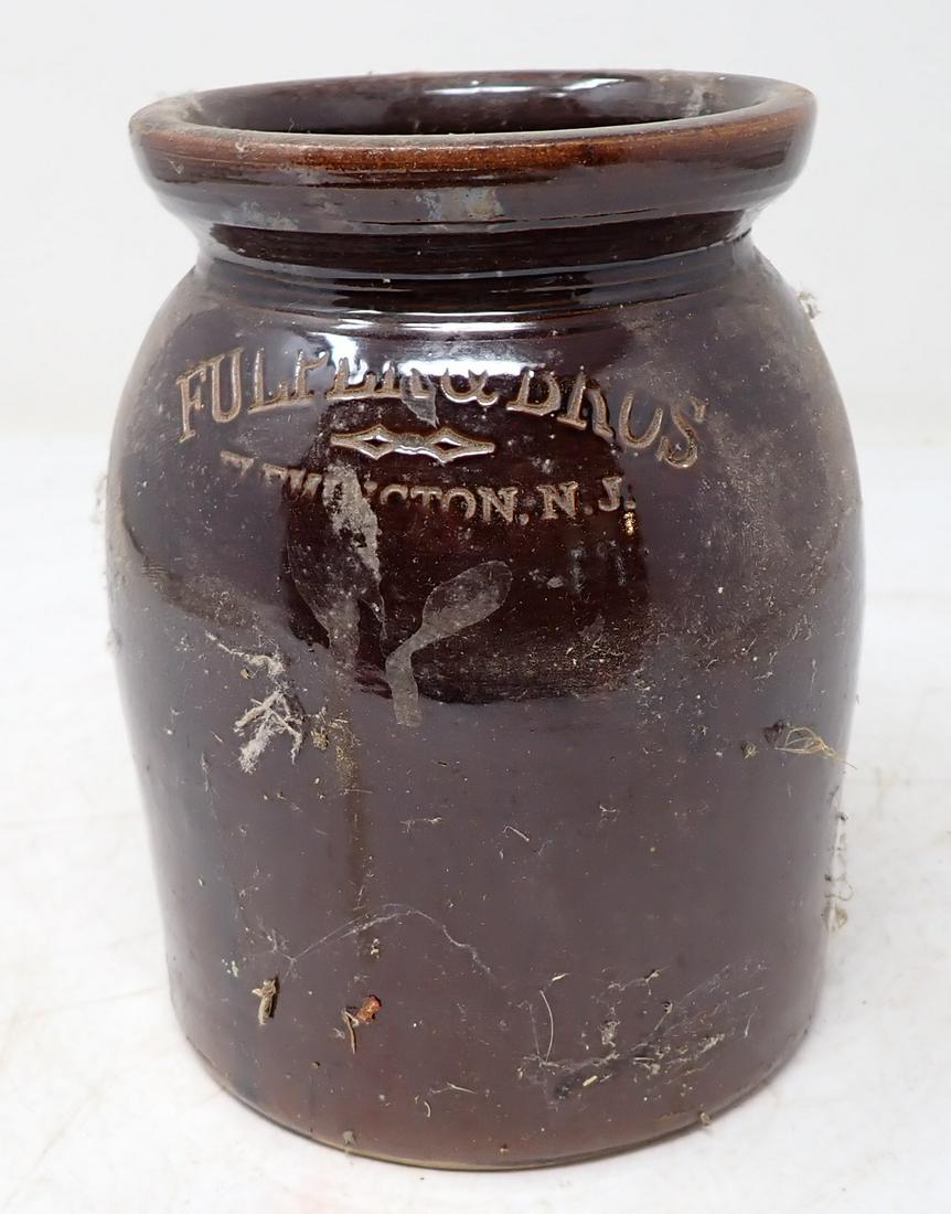 Fulper Bros Flemington NJ Preserve Jar (1 of 4)