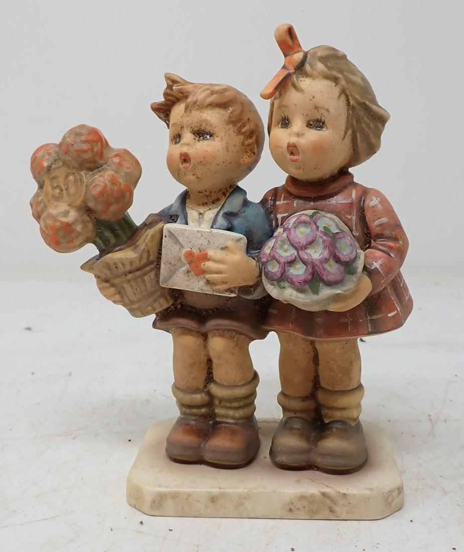 The Love Lives on Goebel Hummel: Approx 6 3/4" tall