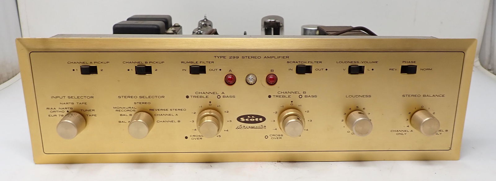 Scott Type 299 Tube Amplifier (1 of 4)
