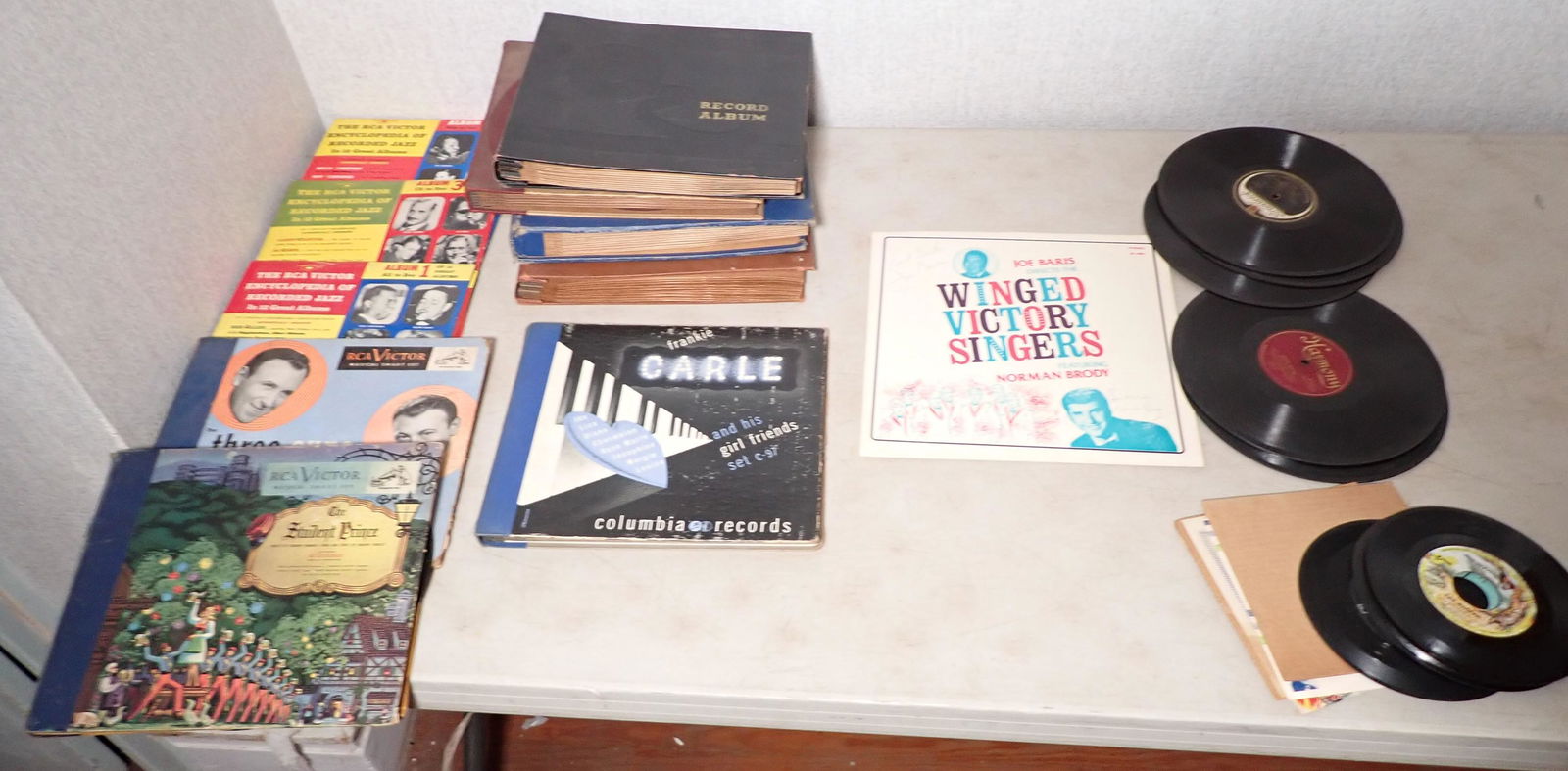 Records incl Joe Baris Norman Brody Autographs (1 of 7)