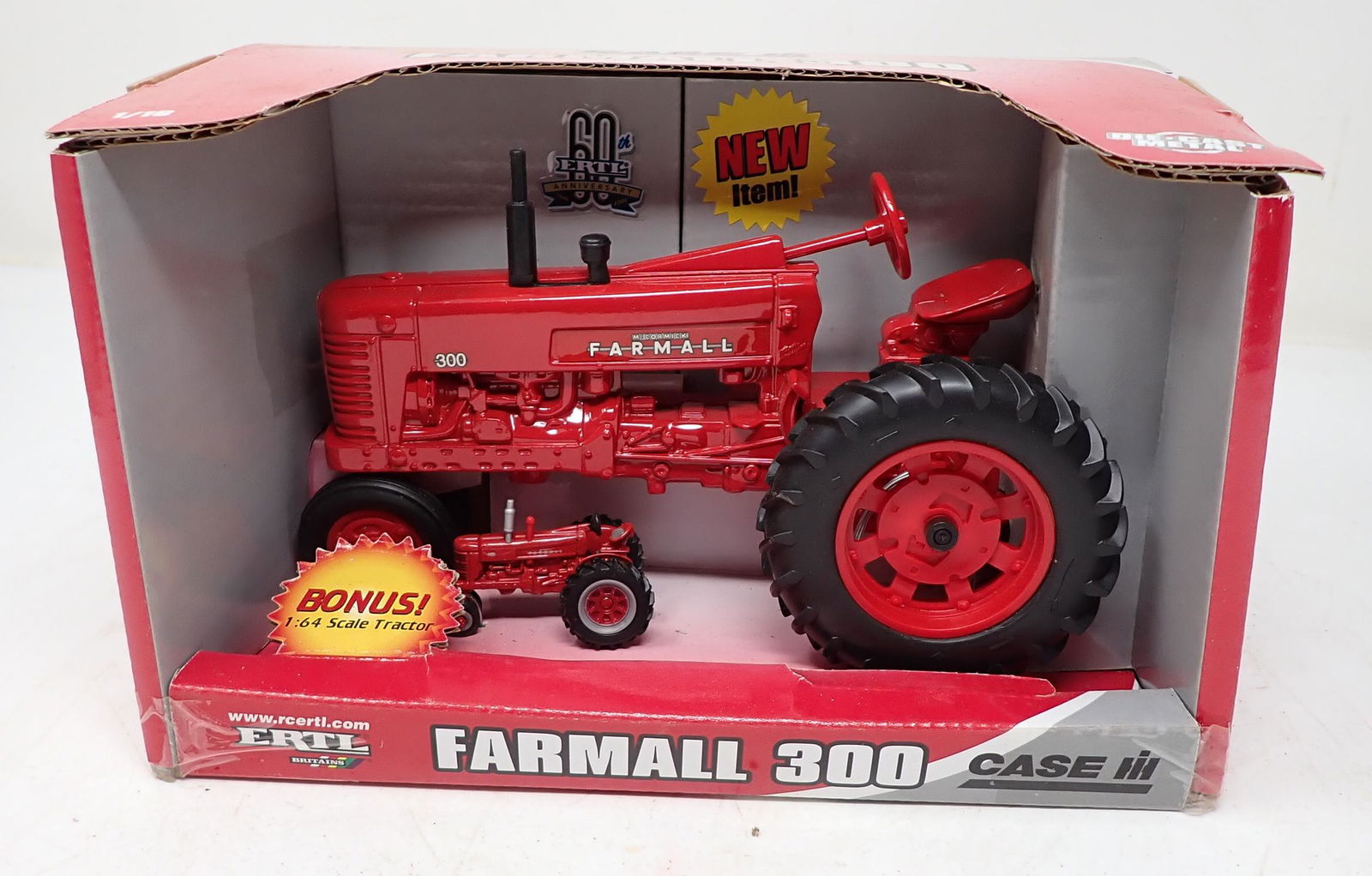 Ertl Case IH 300 Die Cast Farm Tractor (1 of 2)