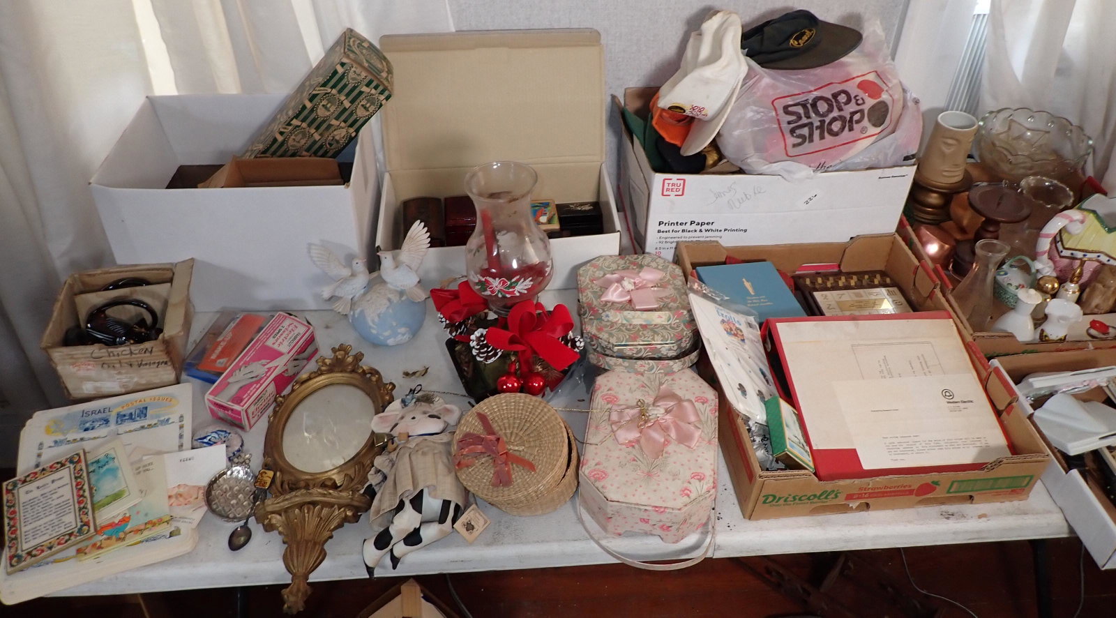 Contents of 2 Tables: MUST TAKE ALL . NO SHIPPING