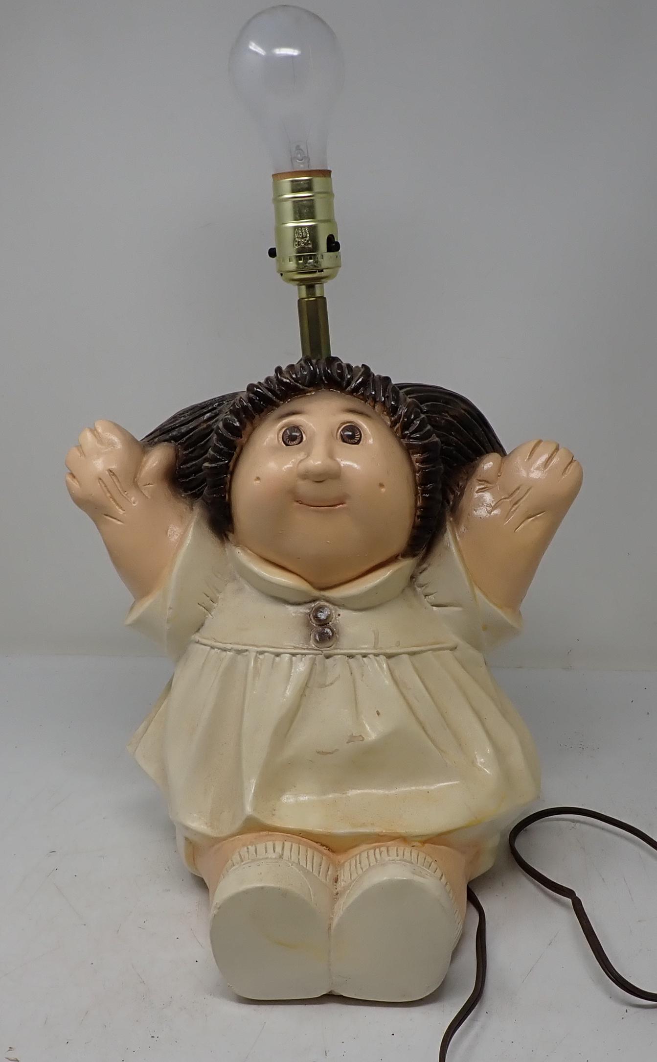 Chalkware Cabbage Patch Doll Lamp Aug 22, 2021 M.J. Stasak Jr