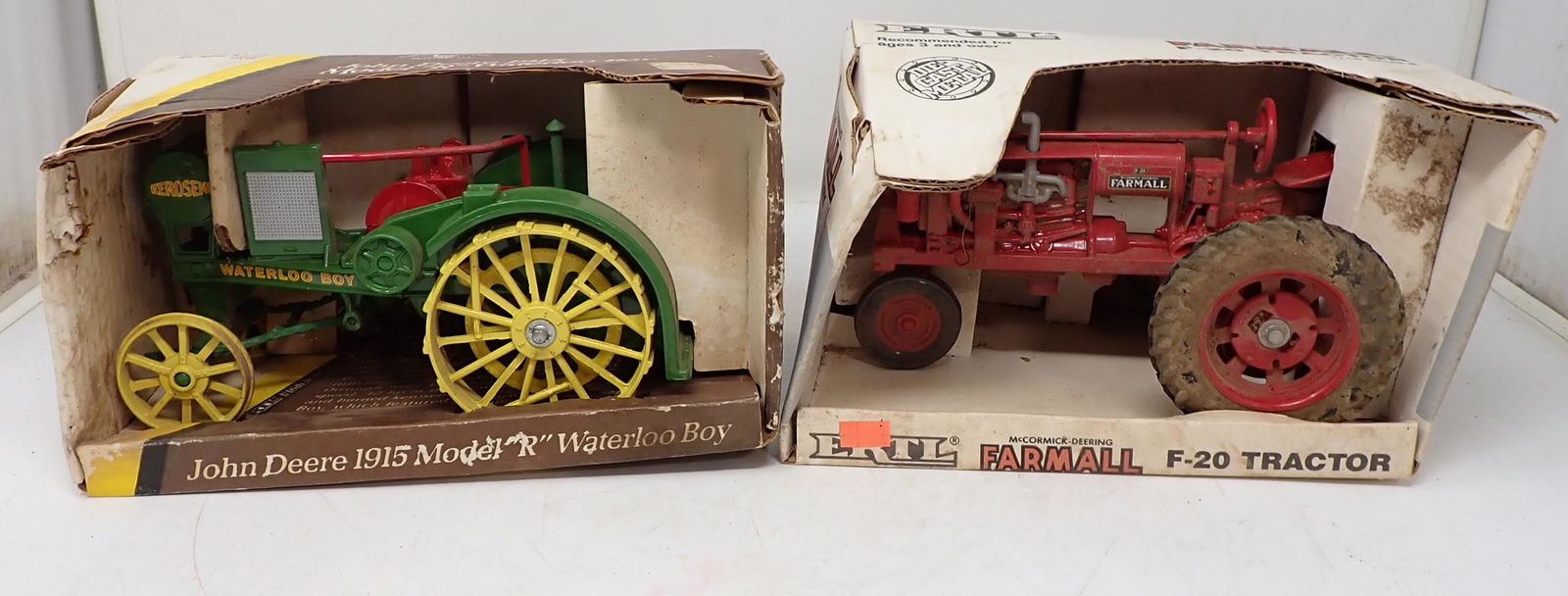 Ertl John Deere & Farmall F-20 Farm Tractors (1 of 2)